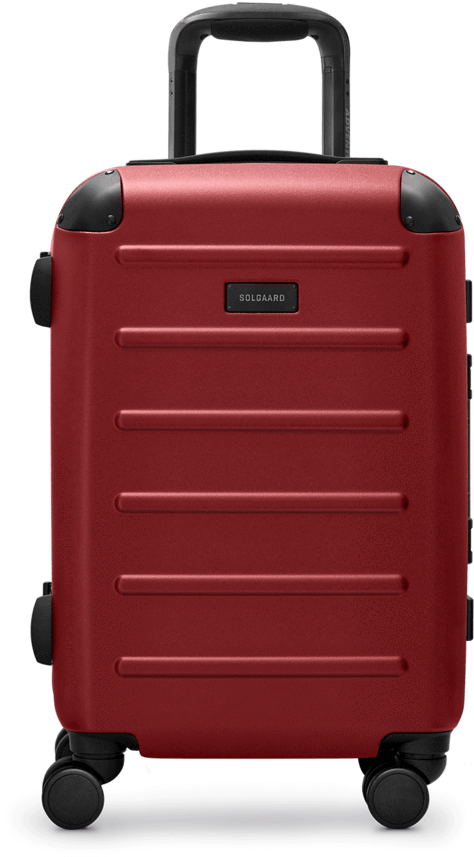 Red Hardshell Carry On Luggage