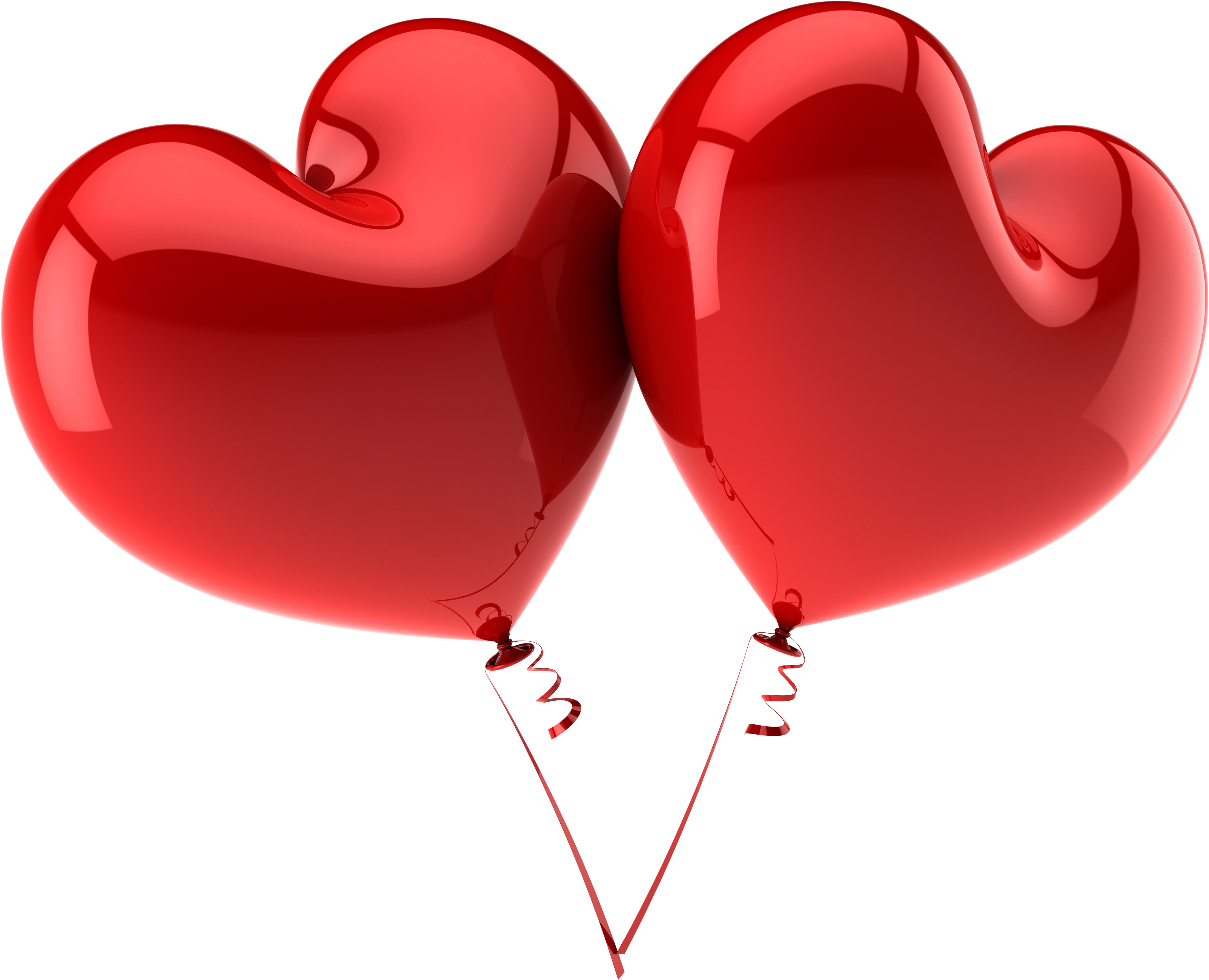 Photography Clipart Day - Heart Shaped Balloons Png, Transparent Png PNG with transparent background