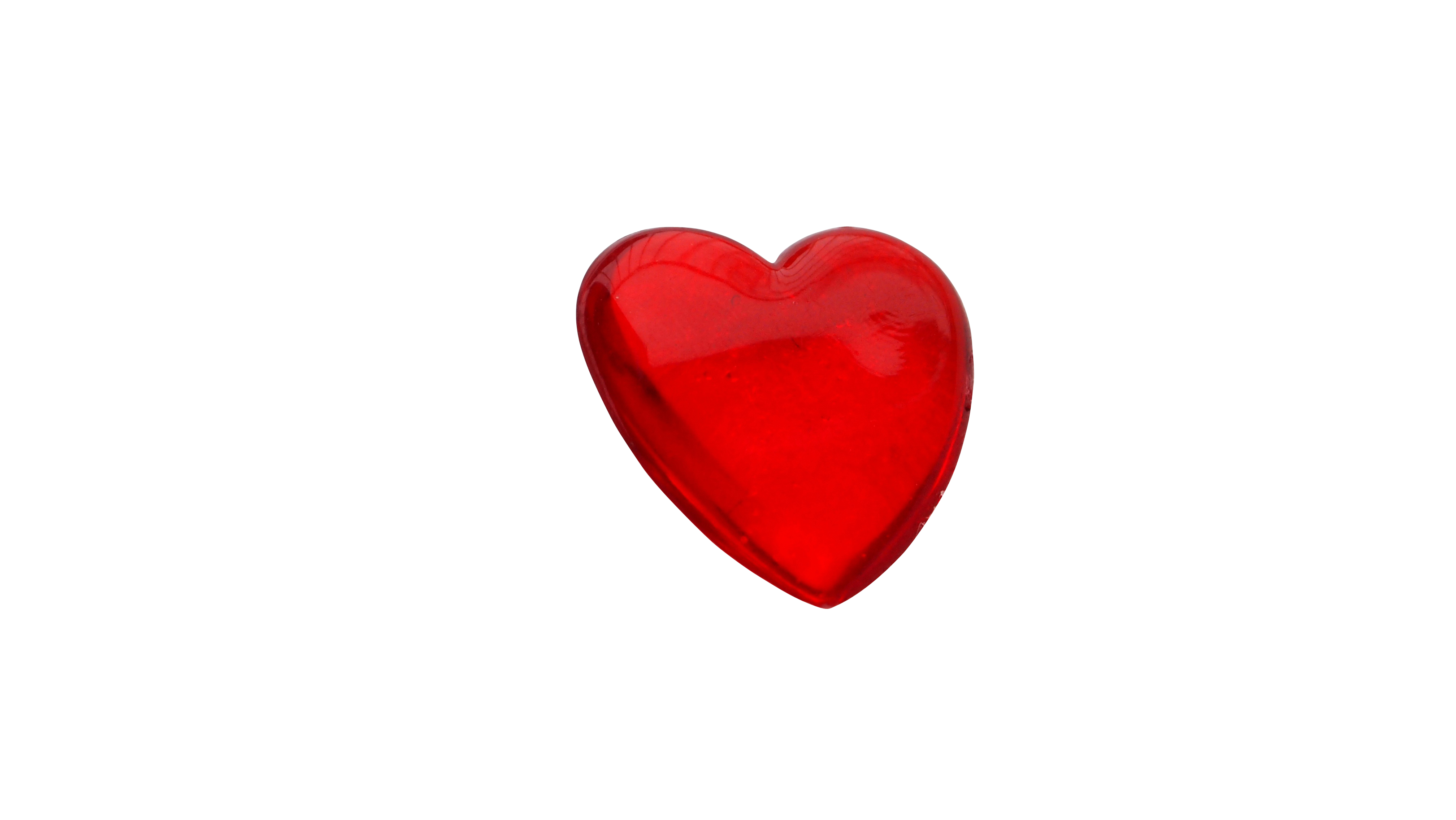 Red Heart Black Background