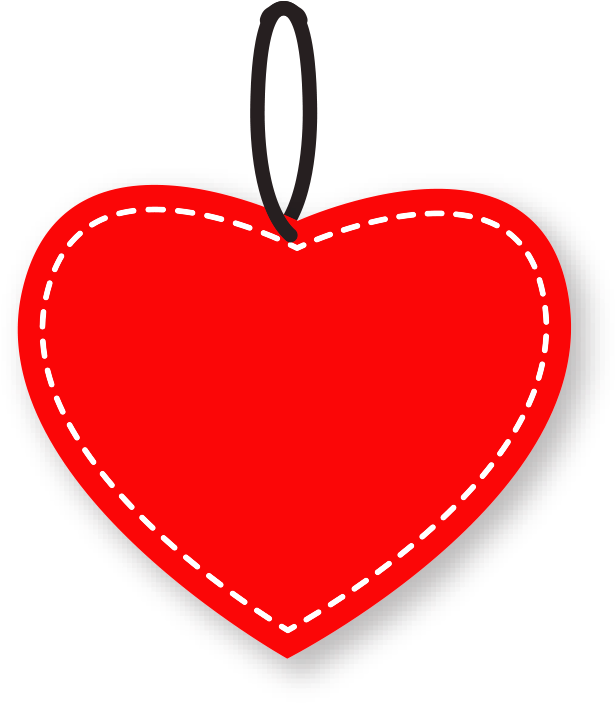 Heart Label Png - Transparent Background Label Png, Png Download PNG with transparent background