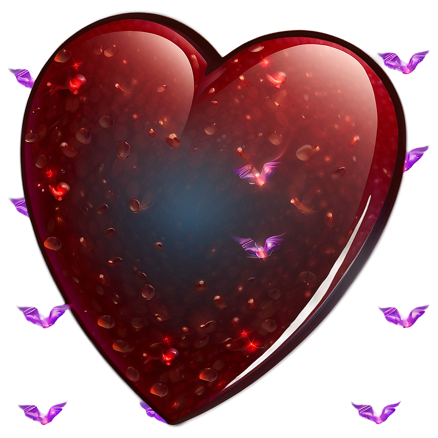 Red Heart Emoji PNG nkr11 PNG with transparent background