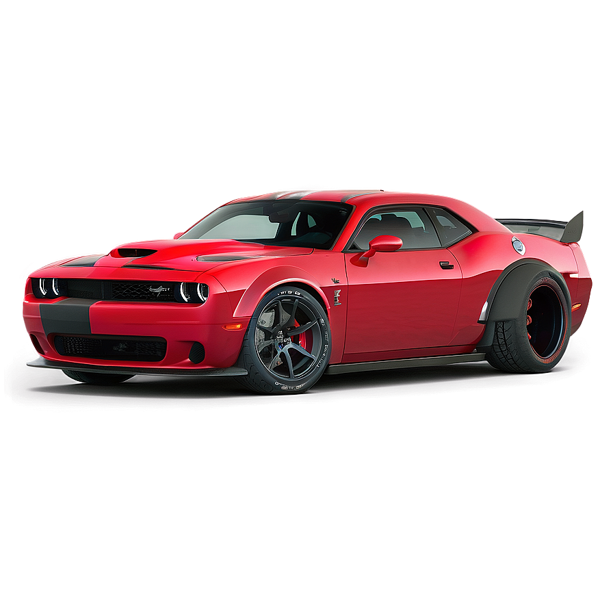 Red Hellcat Vehicle Png Iiv75