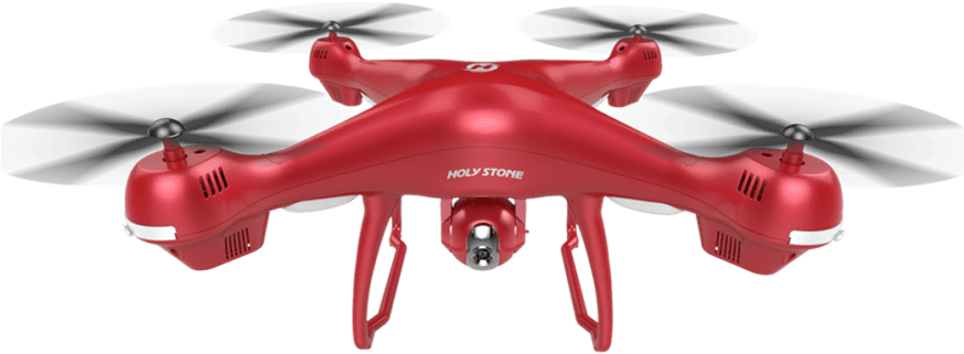 Red Holy Stone Quadcopter Drone