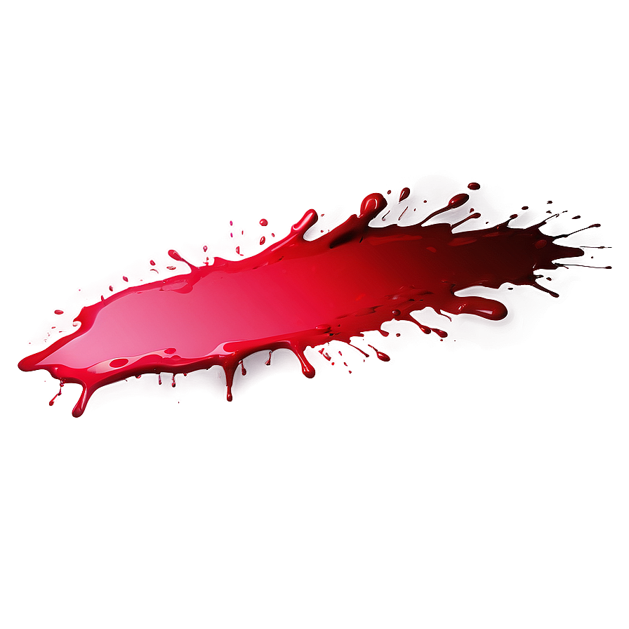 Red Ink Splatter Background Png 89