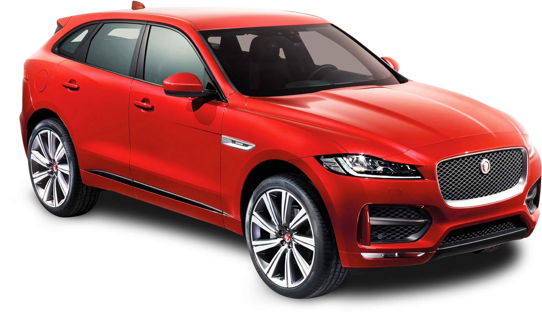 Red Jaguar F Pace Car - Jaguar F Pace Price 2017, HD Png Download PNG with transparent background