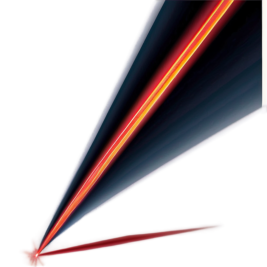 Red Laser Beam Vector Art Png Uvs81