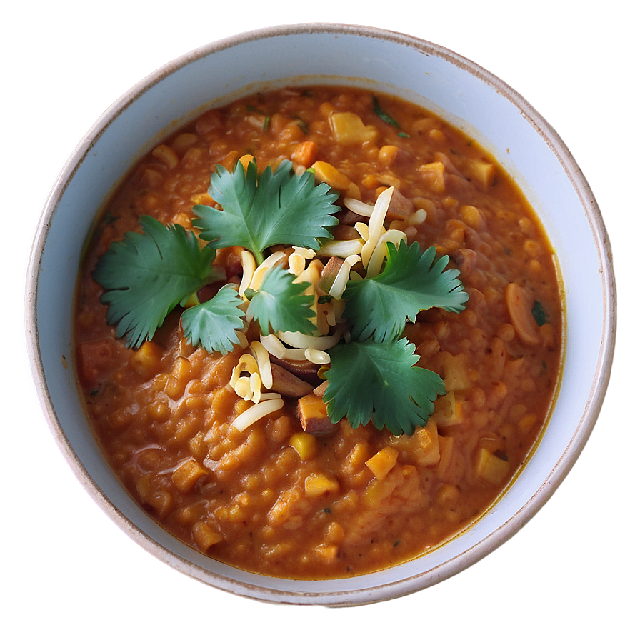 Red Lentil Dahl Curry PNG cqk44 PNG with transparent background