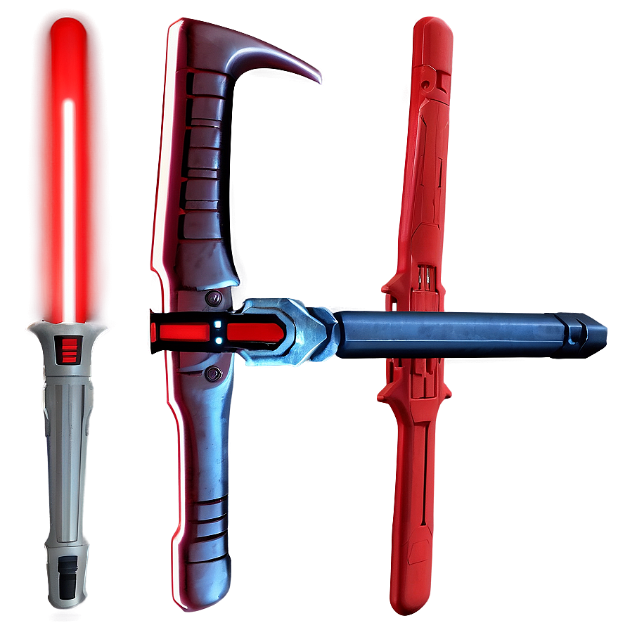 Red Lightsaber Blade PNG gad PNG with transparent background