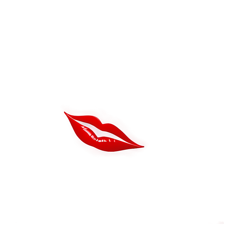 Red Lips Drawing Simple Png 06112024