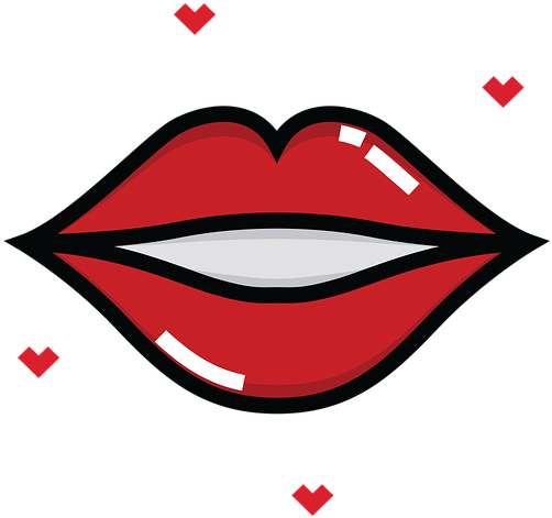 Lips, Kiss, Red, Valentine - Beso Rojo, HD Png Download PNG image with a transparent background, free high-resolution download
