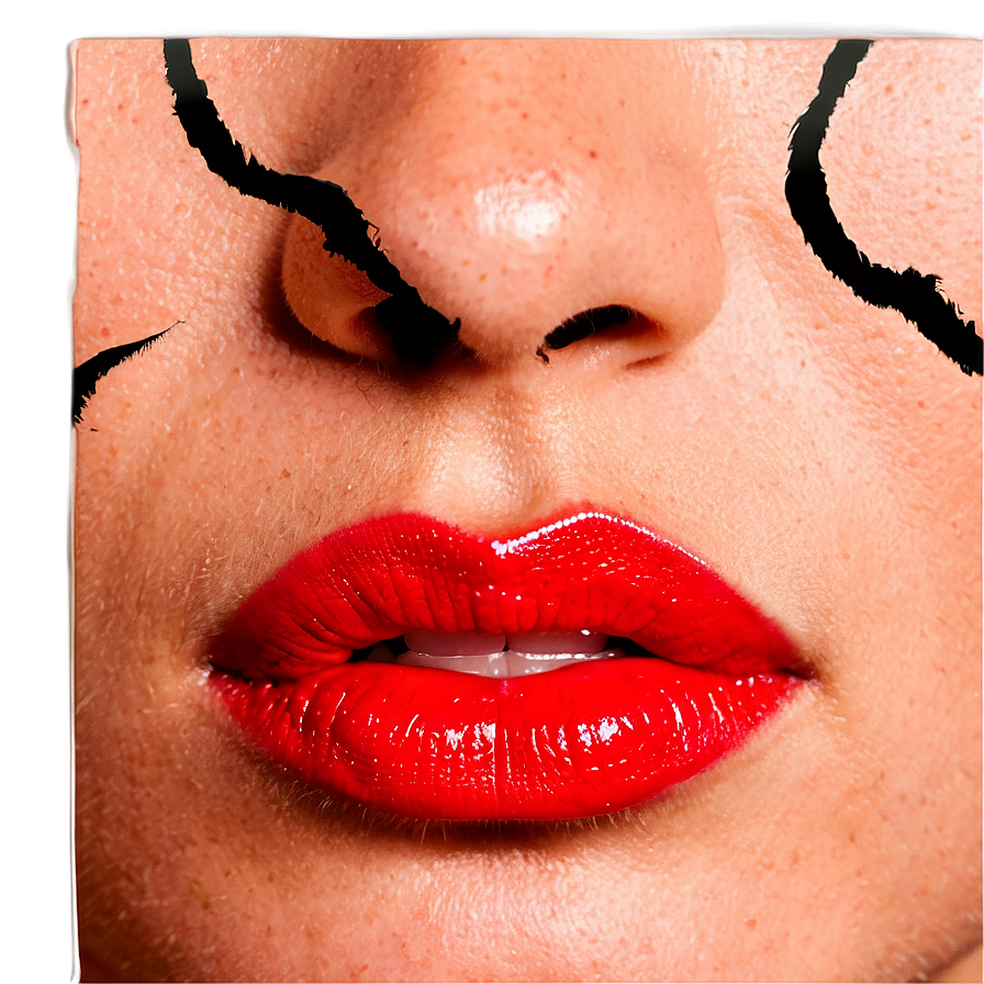 Red Lips With Fangs Png 76