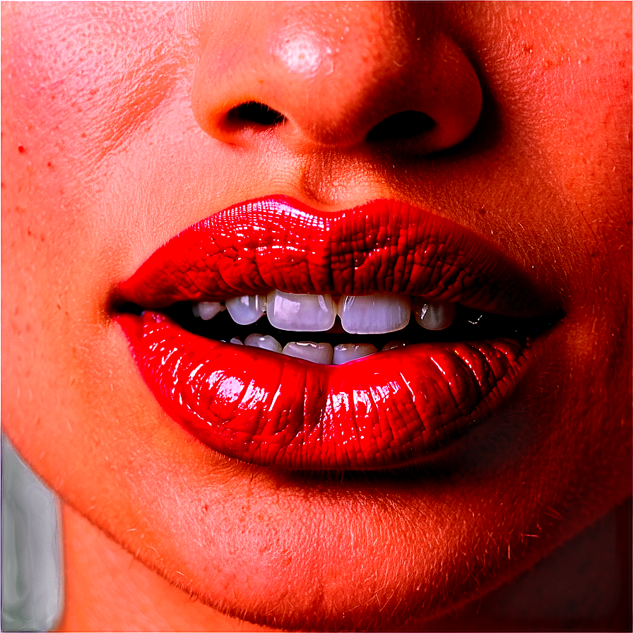 Red Lips With Tongue Out Png 44