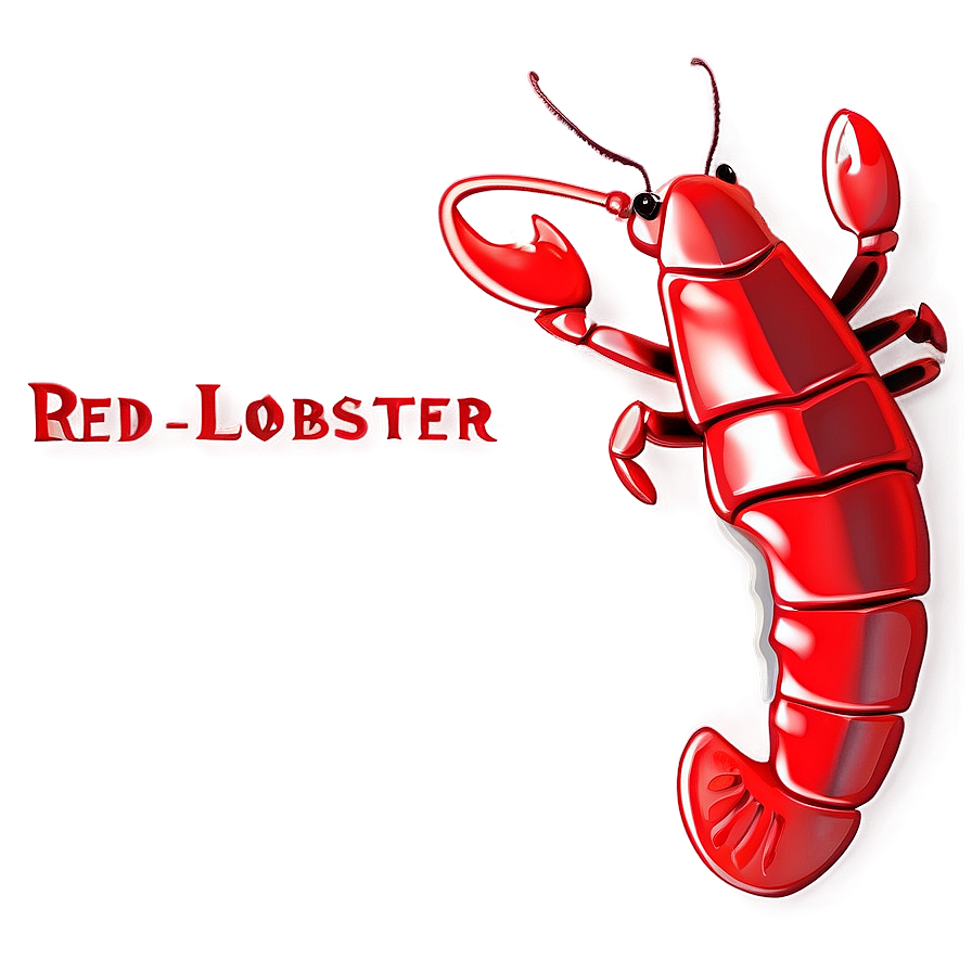 Red Lobster Graphic Design Png 06242024