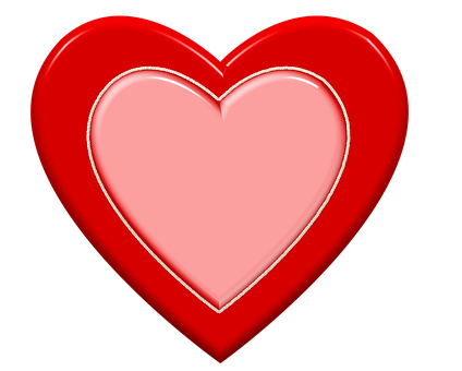 Red Love Heart Graphic