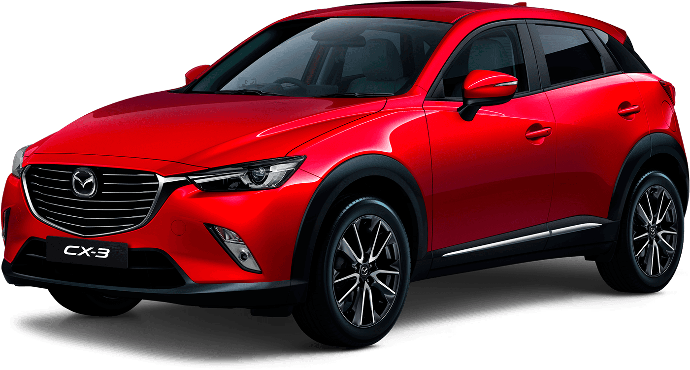 Red Mazda C X3 Crossover S U V