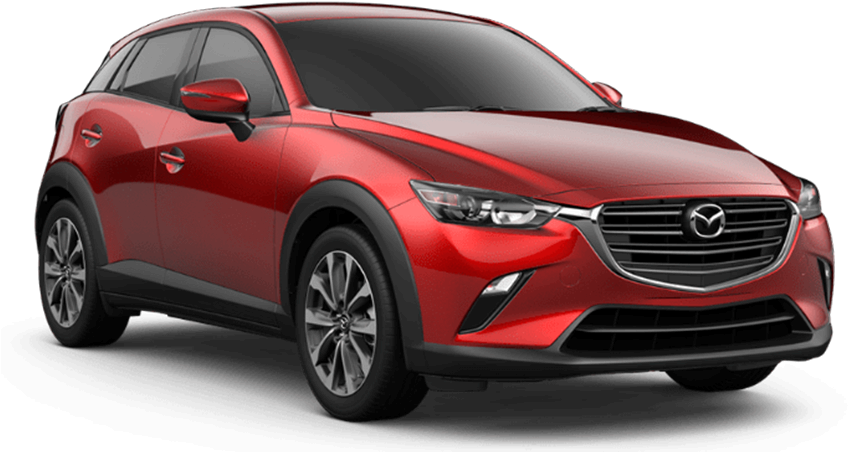 Red Mazda C X3 Crossover S U V