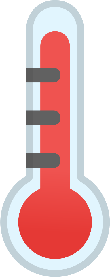 Thermometer Icon - Hot Thermometer Emoji, HD Png Download PNG with transparent background