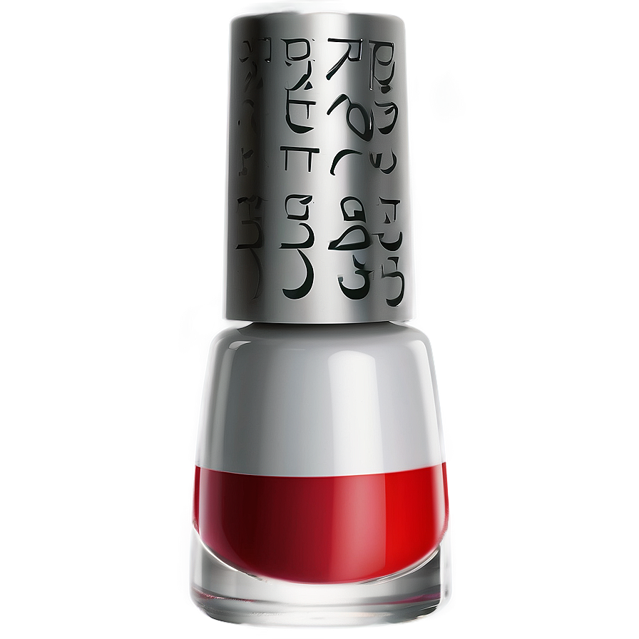 Red Nail Polish Png 17