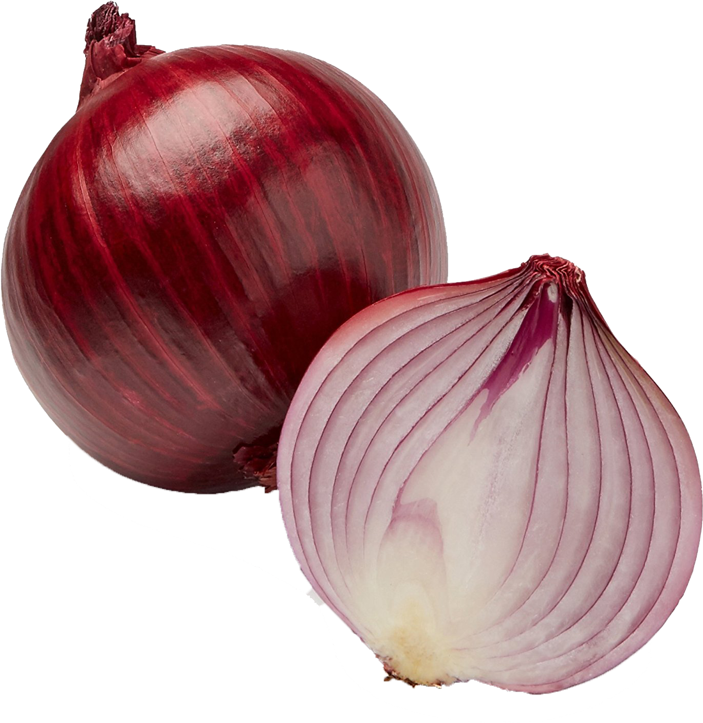 Red Onionand Half Cut