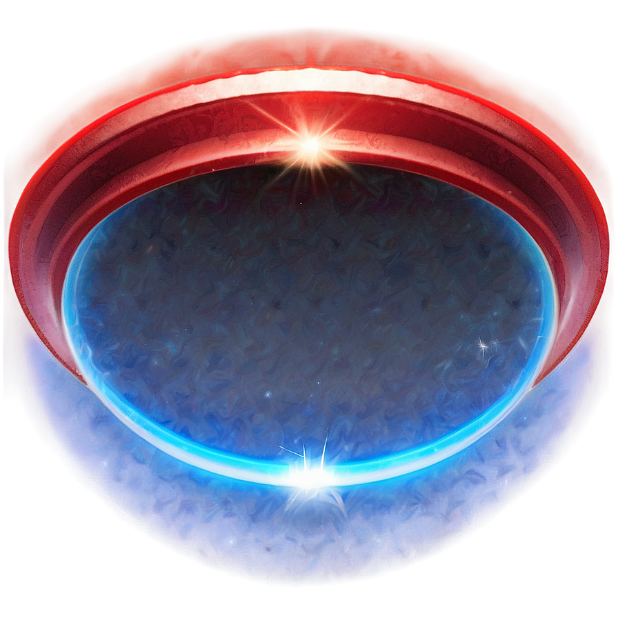 Red Orbital Lens Flare Png 70