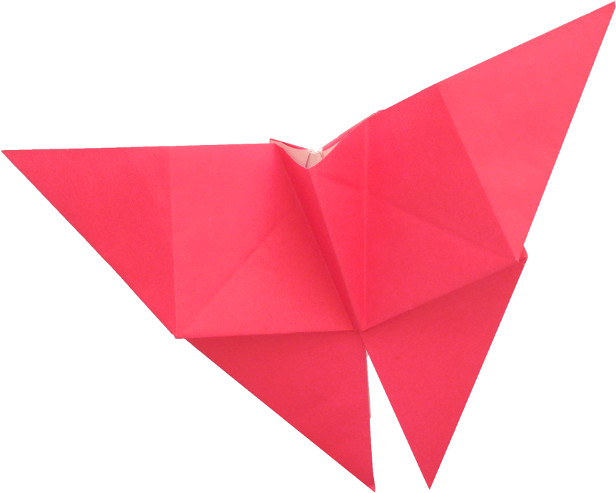 Heart, Png Origami - Origami Red Butterfly Png, Transparent Png PNG image with a transparent background, free high-resolution download