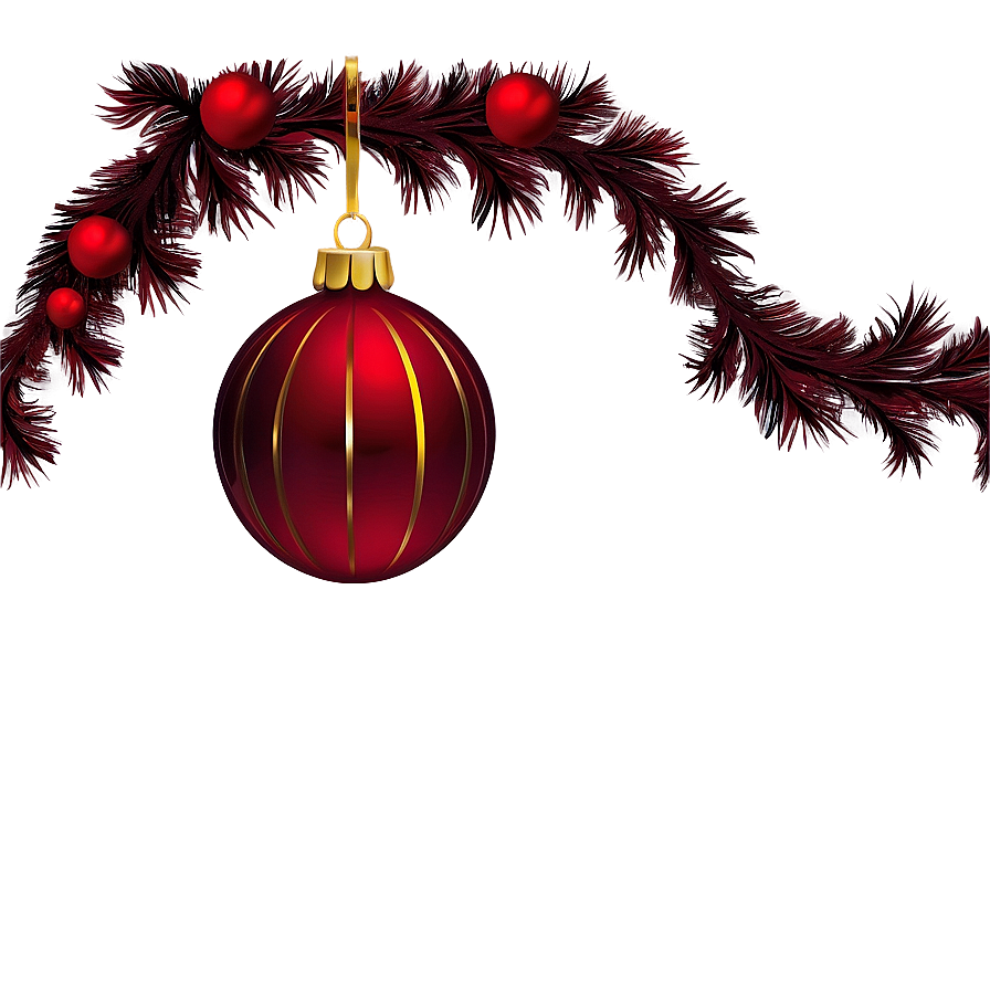 Red Ornament Background Png 06212024