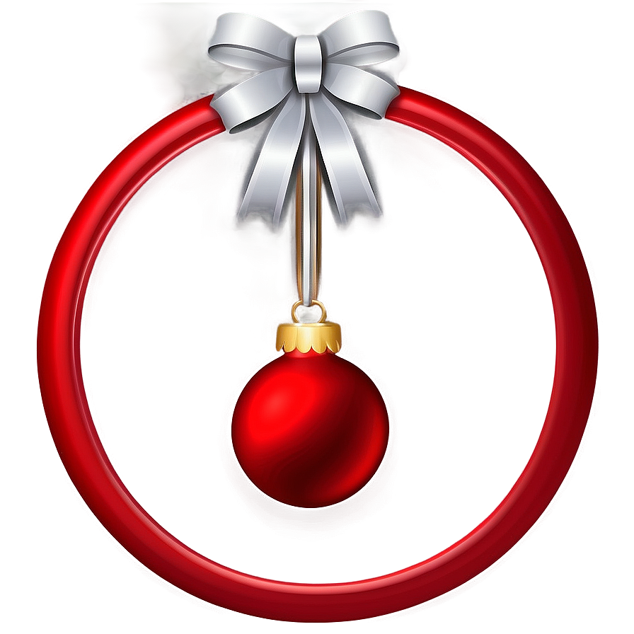 Red Ornament Png Qby69