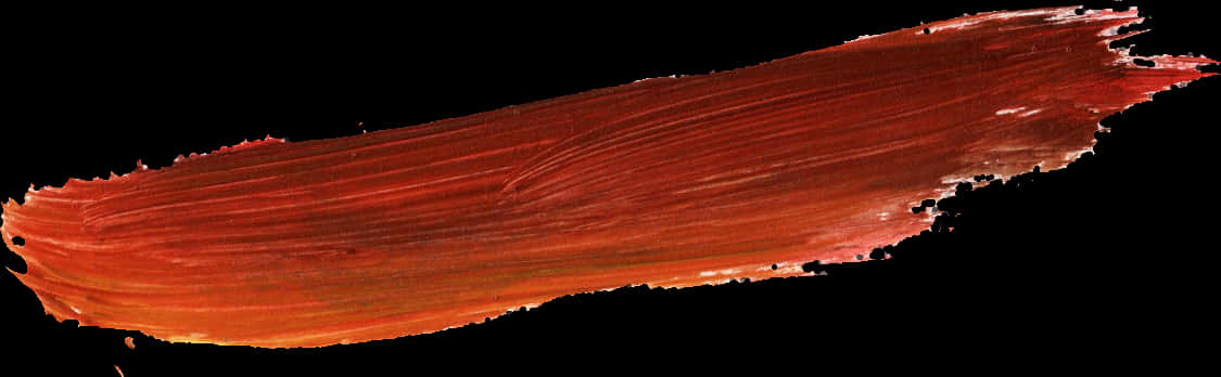 Red Paint Brush Strokeon Black PNG image with a transparent background, free high-resolution download