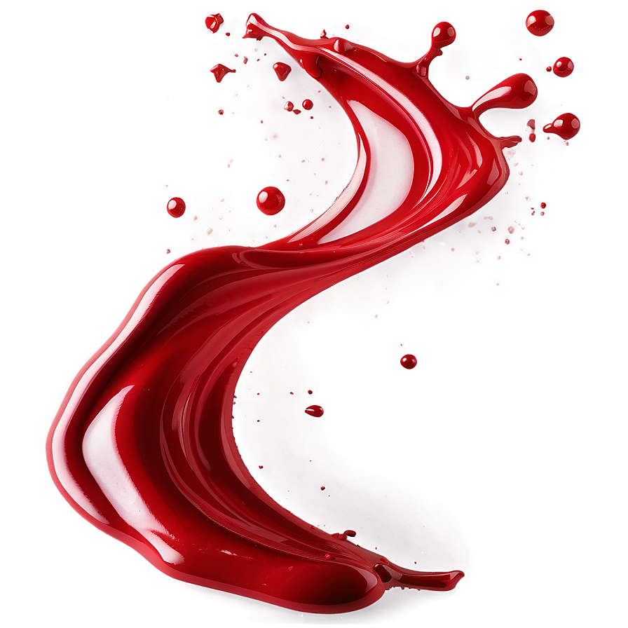 Red Paint Splash Png Klu28