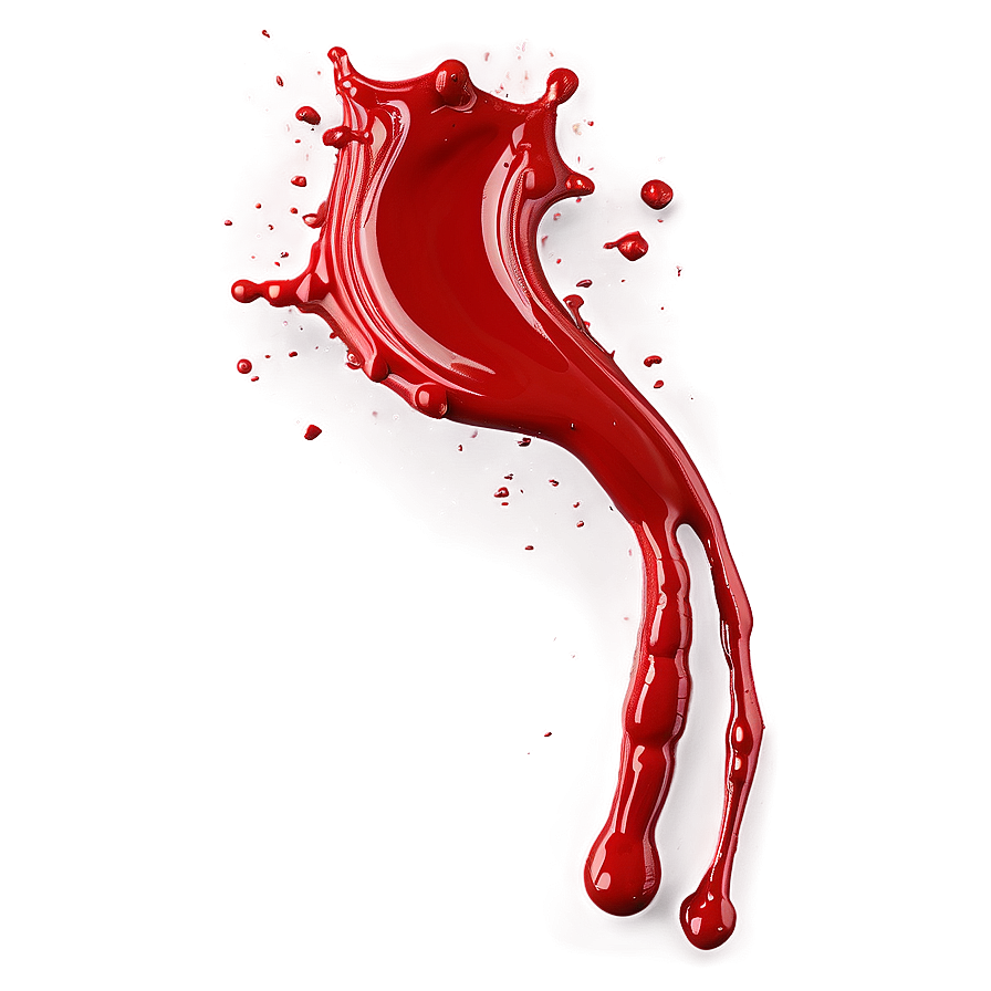 Red Paint Splash Png Vkj85