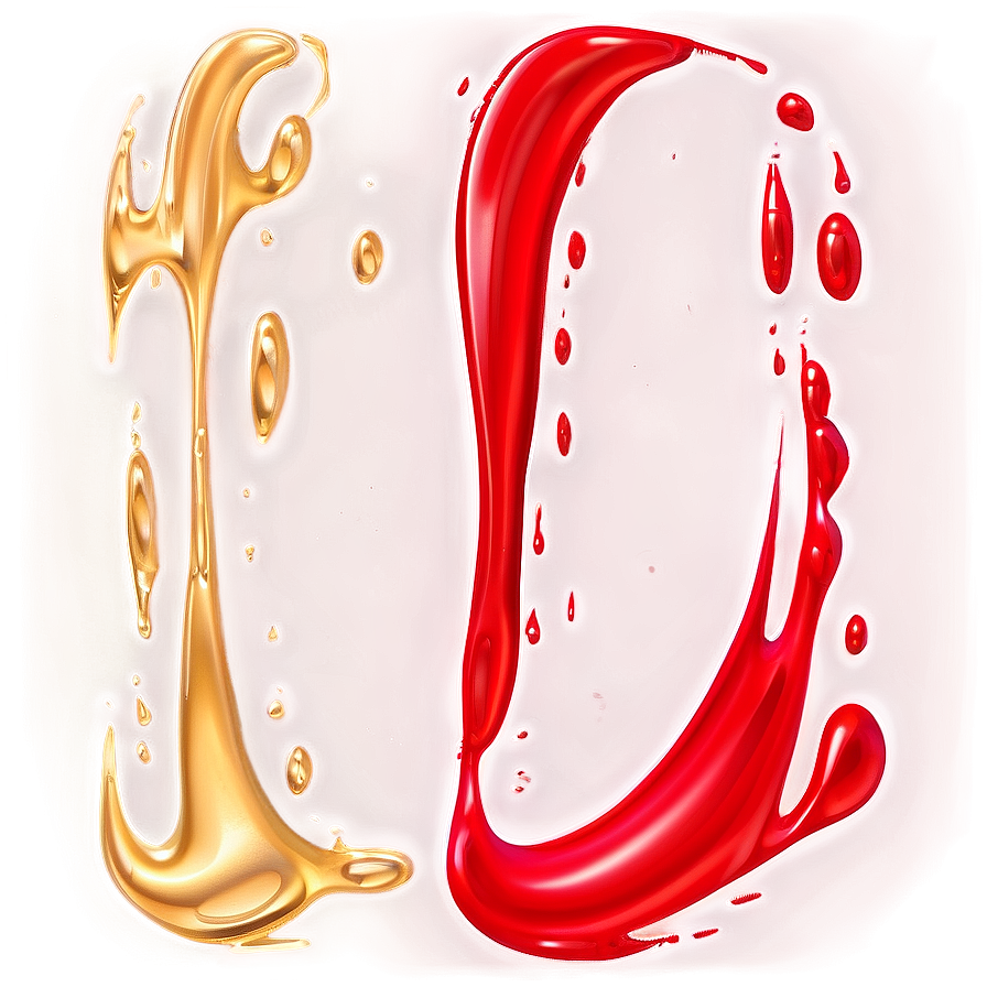 Red Paint Streak Png Ism70