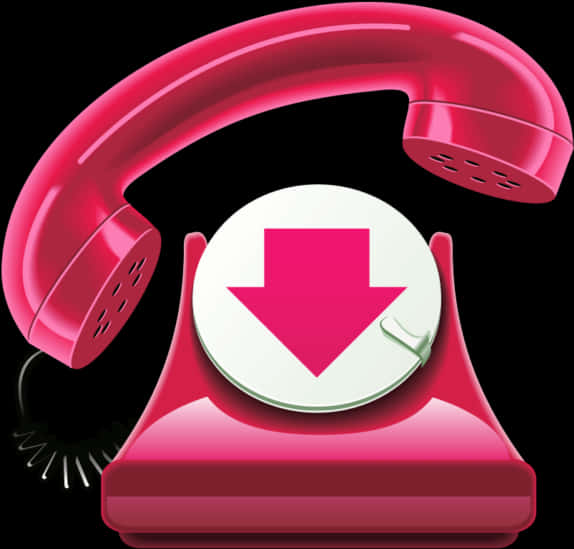 Red Phone Download Icon