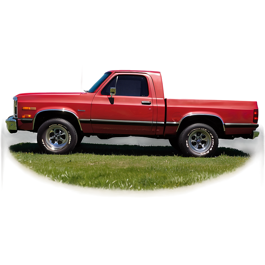 Red Pickup Truck Png 06252024