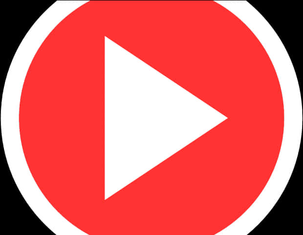 Red Play Button Icon