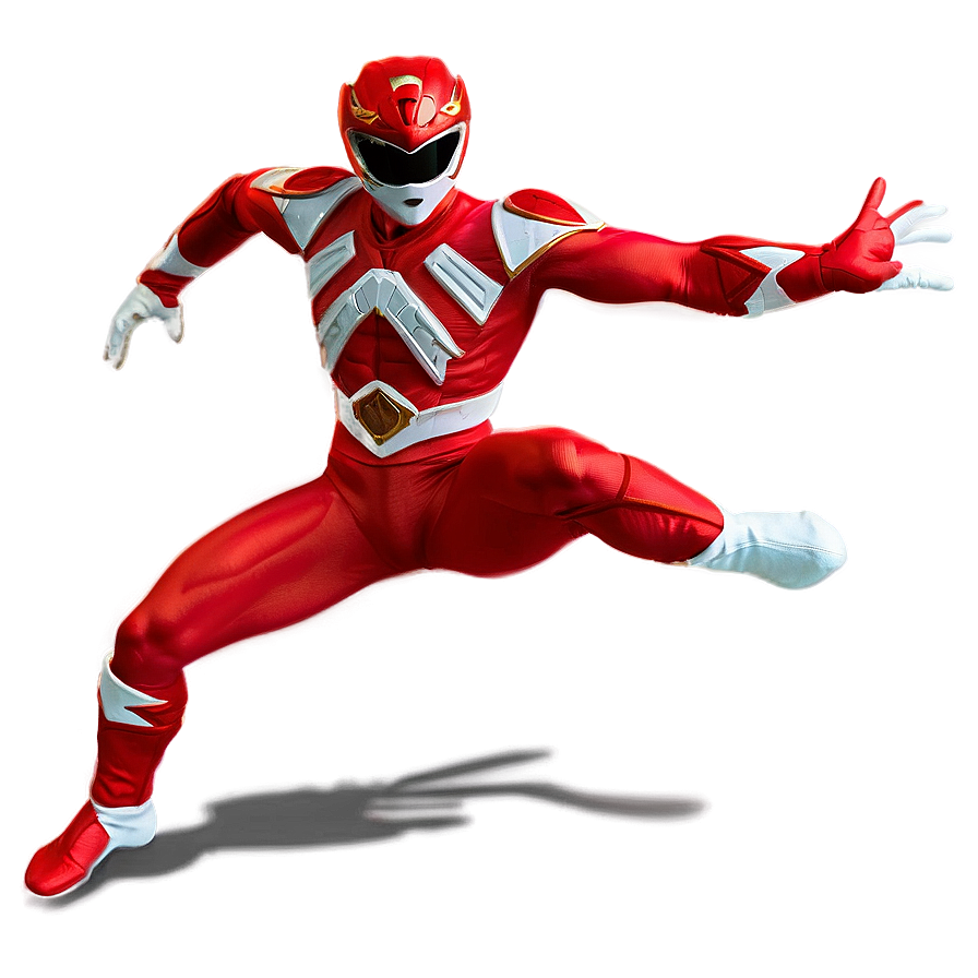 Red Power Ranger Morphing Png Iqs23