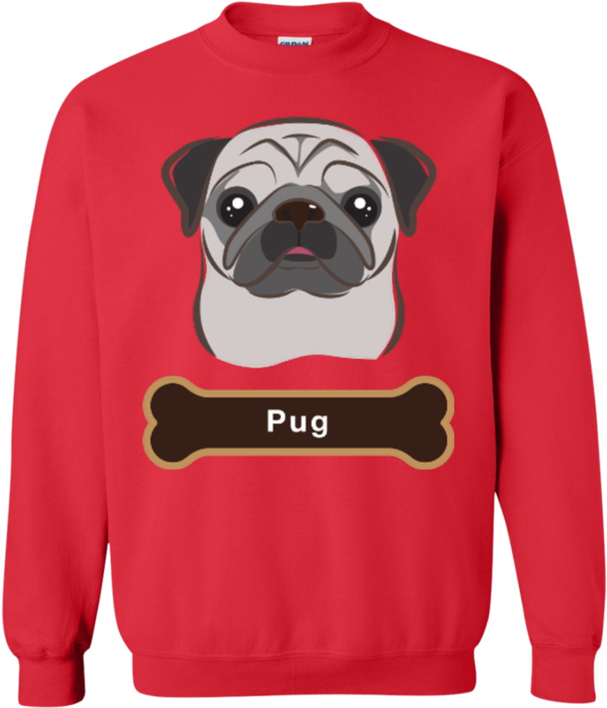 Transparent Dog Bone Png - Pug, Png Download PNG image with a transparent background, free high-resolution download