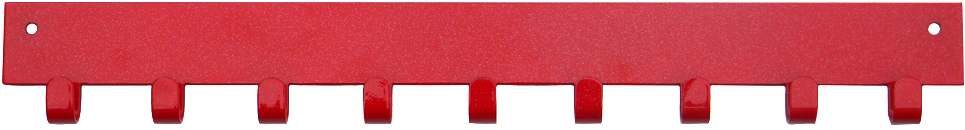 Red Rake Attachment Tool PNG with transparent background