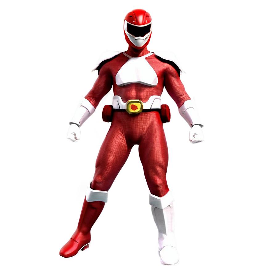 Red Ranger In Full Gear Png 06292024