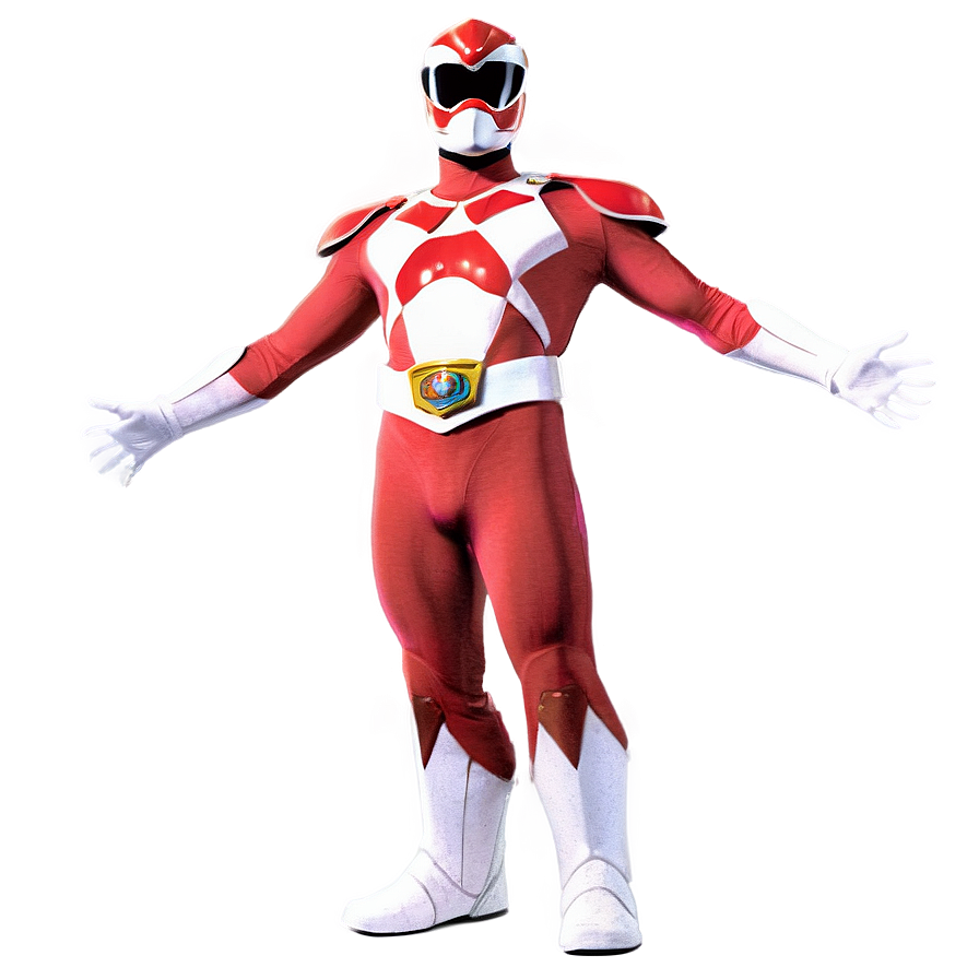 Red Ranger In Full Gear Png 06292024