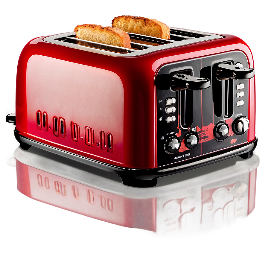 Red Retro Toaster Png Yem