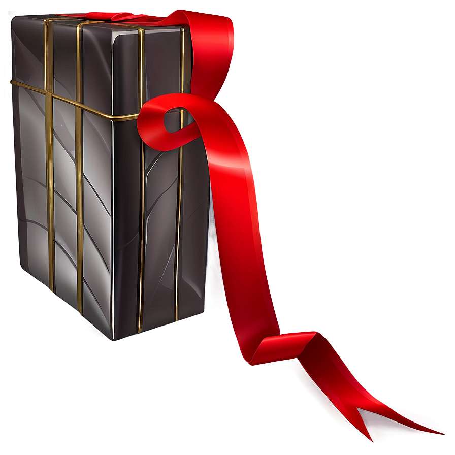 Red Ribbon For Gift Box Png 77