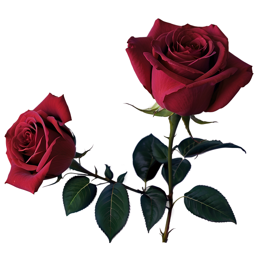 Red Rose Sunset Png 05242024