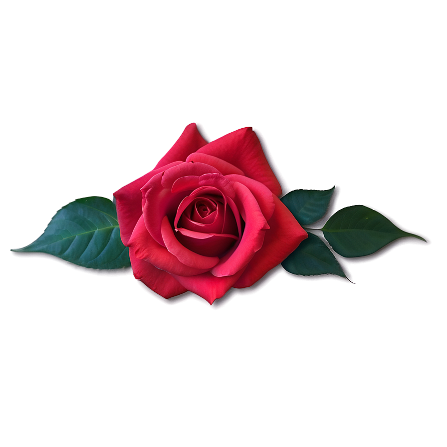 Red Rose Sunset Png 14