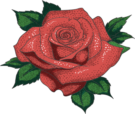Rose Tattoo Png Image - Rose Shoe Designs Flower, Transparent Png PNG with transparent background