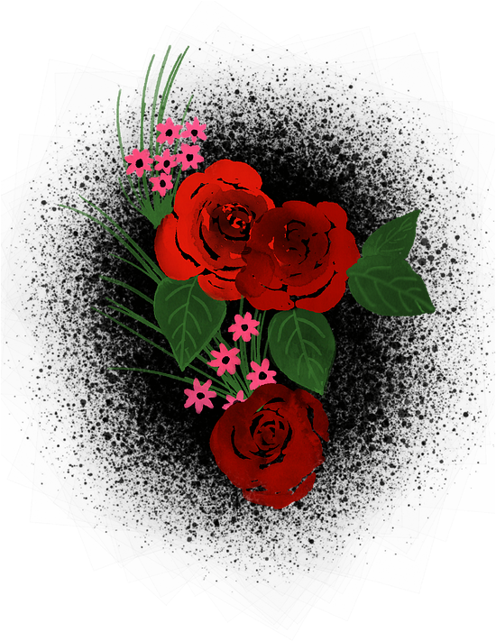 Transparent Watercolor Roses Png, Png Download PNG with transparent background