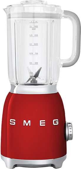 Smeg 50's Style Au - Smeg Blender Red, HD Png Download PNG with transparent background