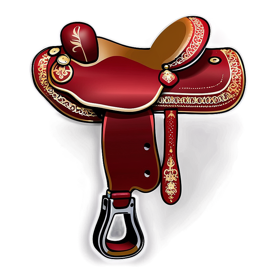 Red Saddle Png 06292024