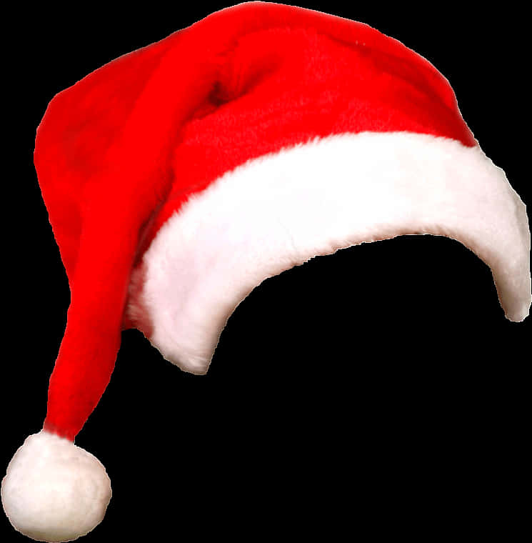 Red Santa Claus Hat Isolated