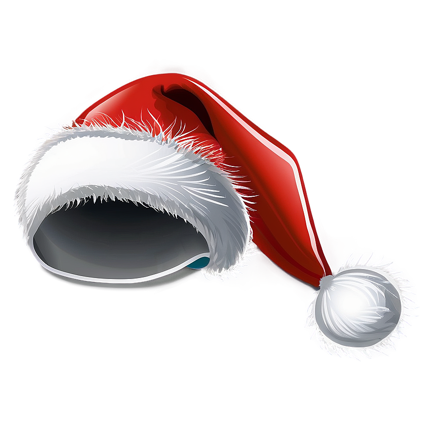 Red Santa Hat Cartoon Png 83