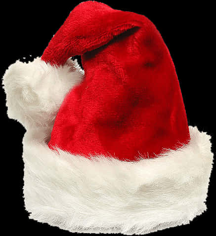 Red Santa Hat Plush Texture